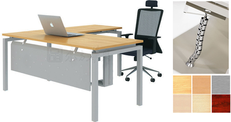 匠心之選 鋼木職員臺CG-DF190-02，構(gòu)筑高效辦公空間